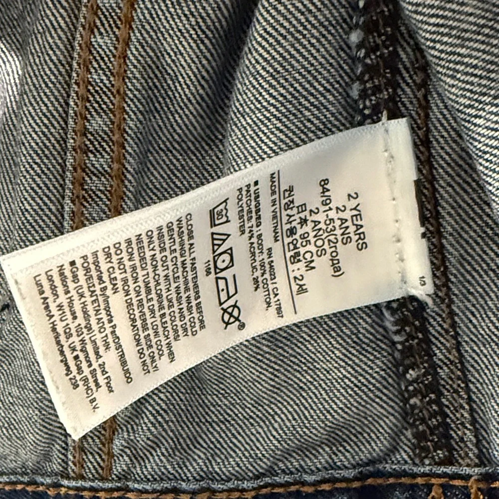Gap x Disney Denim Kids Mickey Jacket